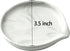 Spoon Rest - Ceramic Spoon Holder for Kitchen Counter, Dishwasher Safe Marble Decor, 3.5 Inches