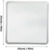 Luxshiny Mini Pizza Pan Pizza Bakeware Pizza Pan Baking Tray, Baking Sheet Pans Square Pizza Baking Pans with Holes for Home Baking (9 inch) 9 Inch Pizza Tray Rectangular Tray