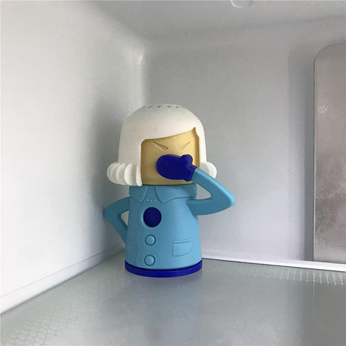 Chilly Mama Fridge Deodoriser, Angry Mama Fridge Cleaner, Freezer Odor Freshener Remover, Reusable Cute Kitchen Gadgets