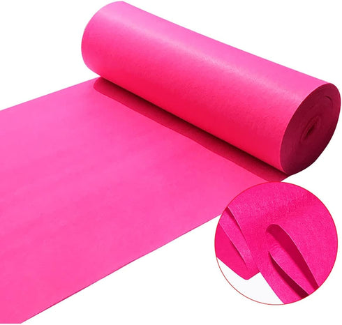 Aisle Runners Wedding Accessories - Rose Aisle Runner Carpet Rugs for Ceremony Parties and Events, 24 Inch x 15 Feet