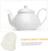 2pcs Teapot Spout Cover - Silicone Kettle Spout Protector Sleeve for Leak Pourer