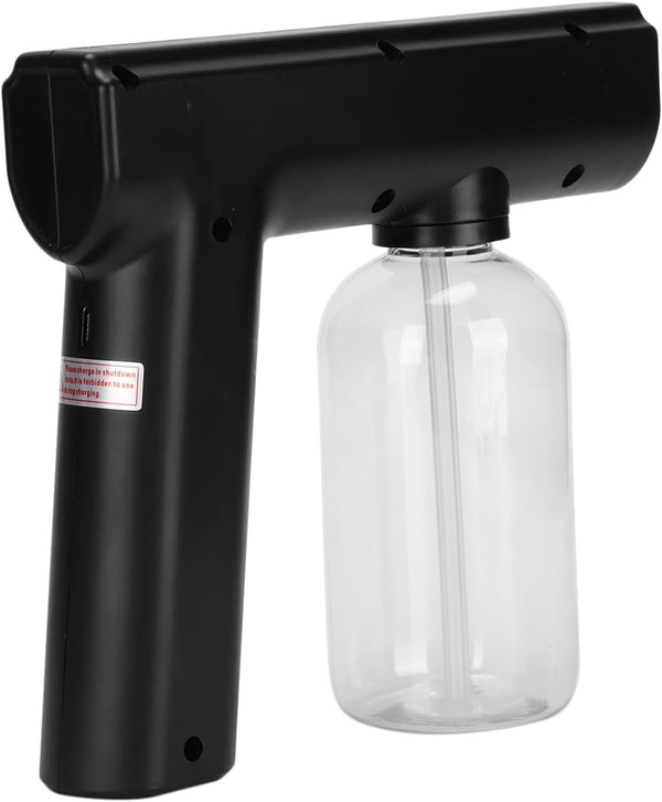 Electric Mist Atomizer Sprayer Gun, Disinfectant Fogger Mist Gun Portable Alcohol Nanometer