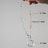 Crystal Beaded Strands Clear Glass Beads Curtain, Wedding Props Decor, Hanging Ceiling Decoration Accessories