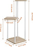 3 3 AZERPIAN Tier Plant Stand Indoor Metal Plant Shelf for Multiple Plants Corner Flower Holders for Living Room