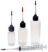 Plastic Squeeze Bottles, 1oz, 2oz, 4oz, and 10ML with 1.5" Stainless Applicators for Gun Rifle Shotgun Pistol Cleaning
