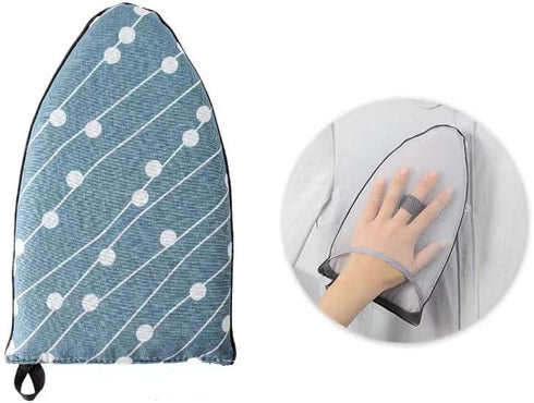 Garment Steamer Ironing Gloves, Anti Steam Handheld Ironing Pad, Heat Resistant Garment Steamer Mitt, Durable Protective Ironing Glove for Garment Steamer (Style B)