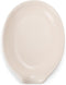 Nat & Jules Matte White Ceramic Oval Spoon Rest, 6 x 4 inch, Ideal for Everyday Use from Kitchen Counter