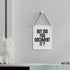 SENJIAN Funny Office Supplies - Rustic Wall Art, Office Accessories, Farmhouse Wall Hanging Decor for Home or Office