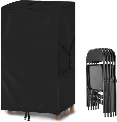 QYILUARE Folding Chair Cover,Water Resistant Folding Chairs Storage Bag with Handles for Metal,Plastic