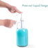 VEGEVIGI 64 OZ 1P Laundry Detergent Dispenser BY , Glass,Glass Liquid Laundry Soap Dispenser with Pump, Bleach