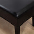 42.12-53.94inch CALIDAKA PU Leather Bench Cover Elastic Soft Stretch Bench Slipcover Removable Washable Bench Seat