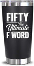 NewEleven 50th Birthday Gifts for Men Women - 1975 Decorations, 20 Oz Tumbler for 50 Year Old Gift for Mom, Dad, Wife,