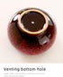 YYW Succulent Pots - 4 Pcs Ceramic Planters in Egg Broken Shell Design with Drainage Hole for Home Office Outdoor Decor