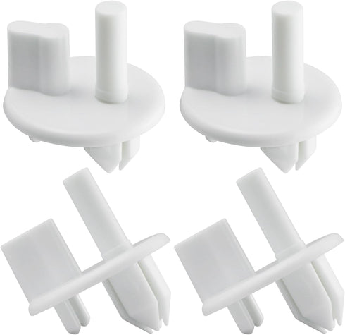 4 Pack 241993101 Crisper Shelf Cover Support, Refrigerator Shelf Support Replacement for Frigidaire Refrigerators