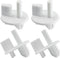 4 Pack 241993101 Crisper Shelf Cover Support, Refrigerator Shelf Support Replacement for Frigidaire Refrigerators
