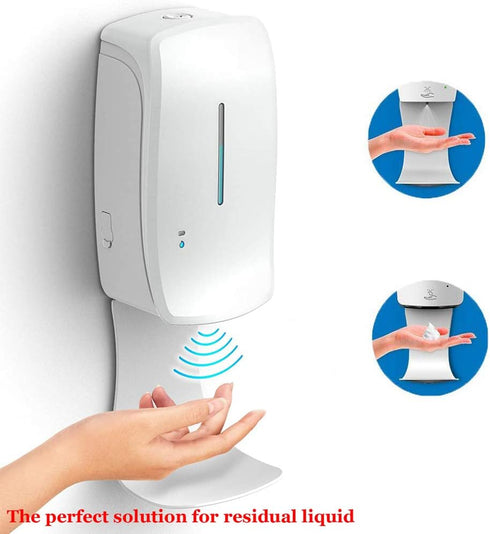 ZZBD Drip Tray for Automatic Hand Sanitizer Dispenser, Wall Mount Drip Tray, Spray Drip Tray, Alcohol Catch Tray, Foam