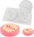Flower Cloud Shaped Donut Silicone Mold, DIY Chocolate Baking Tools, Cake Decoration Accessories Bakeware