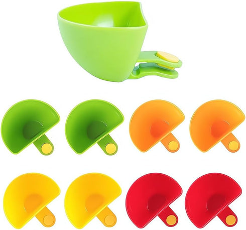 8 pcs Multifunctional Creative Seasoning Dish Set, Perfect Kitchen Stuff & Accessories!