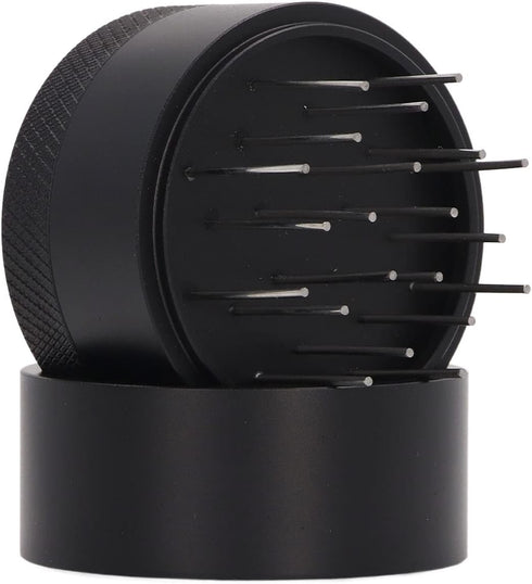Coffee Needle Distributor, 21 Needles Coffee Cloth Powder Stirrer with Base and Stainless Steel Needle for Cafes and