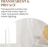 Dreaming Casa Solid Sheer Curtains White Rod Pocket Voile Draperies 84 Inches Long