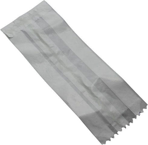 Butter Paper Covers Glassine Paper Pouches, 100 PCs Gussetted White Food Grade Storage Bags, Oil & Grease Resistant
