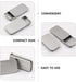 Hemoton 20pcs Rectangular Slide Top Tinplate Box, Sliding Cover Push-Pull Tin Box for Candies Jewelry Crafts Lip Balm