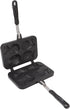 Taiyaki Fish Shaped Pancake Maker Pan, Non-Stick Double Baking Pan with 4 Fish for Kitchen Waffle Baking