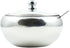 Zoie + Chloe Stainless Steel Sugar Bowl with Glass Lid, Bonus Spoon, 2 Cup Capacity (500ml)