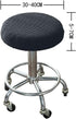 Garneck 1pc Round Stool Cover Stool Seat Slipcover Counter Stool Covers Bench Covers Copertura Rotonda Della Outdoor Recliners Garden Chair Cover Dining Chair Polyester Office Back Cover by Garneck