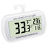Waterproof Refrigerator Thermometer, Digital Freezer Room Thermometer with Max/Min Record Function, Large LCD Screen (1