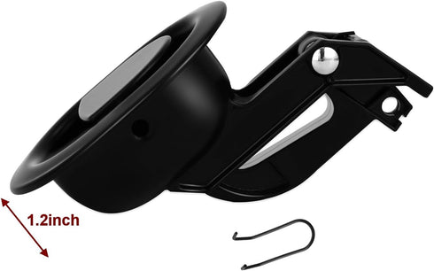 2Pcs Sturdy Universal All-Metal Sofa Chair Recliner Release Pull Handle Replacement Parts, Fits Ashley, Lazy Boy, 3" x