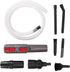 Fdit Mini Micro Vacuum Cleaners Adapter Tool, Universal Dusty Brush Vacuum Attachment for 28mm or 35mm (9 pcs/Set)