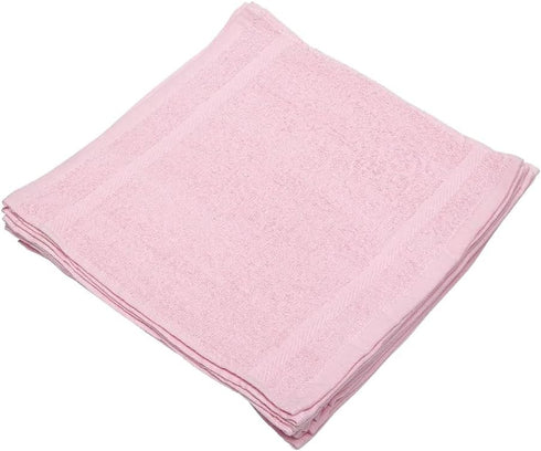 Linteum Textile Face Towel Set, 13x13 Inch, 100% Soft Cotton, 16 Single