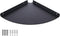 YUjieSTC Corner Shelf, 3.0mm Aluminum Alloy Corner Shelf wall Mounted, for Offices, Bedrooms,