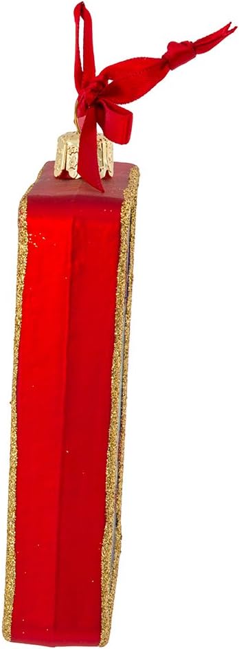 Kurt Adler Glass Grateful Dead Ornament, 4.25-Inch for Christmas