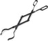 Stanbroil Outdoor Campfire Fireplace Tongs, 26" Long, Black Log Grabber