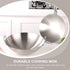 DOITOOL Stainless Steel Wok, 11 Inch Non-Stick Frying Pan, Dual Handle Kitchen Cookware