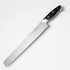 WICKWILLOW 10 Inch X50CrMoV15 Bread Knife German Steel Serrated Knife for Homemade Bread, Sourdough & Artisan Loaves