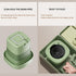 Foldable Washing Machine, 9L Mini Washer with 3 Modes, Portable for Apartments, Camping, RV Travel