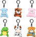 LUKBERA 28Packs Plush Animals Keychain, Stuffed Animals Keychain Toys for Easter Egg Fillers Classroom Exchange Gifts