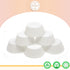 qiqee 1000 Count Mini Cupcake Liners White Muffin Liners Food Grade Baking Cups Paper No Smells(Small Size) by qiqee