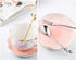 Coffee Spoon Fork 4 Pack, Silver Leaf Retro Dessert Coffee Small Spoon Cocktail Picks, 4.7 Inches Stainless Steel Set