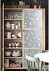 LEMON CLOUD Window Privacy Film - No-Adhesive Static Decorative Window Film, Frosted Stained Glass Vine Design