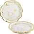 Kate Aspen Elephant Baby Shower 9 in. Premium Decorative Paper Plates, Set of 16 (350 GSM weight) | Party Supplies