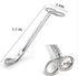 STONCEL Candle Trimmer Wick Catcher, 1PC Stainless Steel, Silver