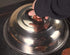 ZBXFCSH 12 Inch Round Stainless Steel Griddle Cover - Cheese Melting Dome and Steaming Cover for Cooking