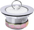Junior Duo Bar Stainless Steel Strainer Assembly, 3-in-1