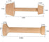 Double Sided Wooden Tart Tamper Set, Egg Tarts Tamper Pastry Tools for DIY Baking Shaping Kitchen