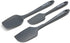 UpGood Silicone Spatula Set, High Heat Resistant Nonstick Kitchen Utensils for Cooking and Baking, 3 Pcs