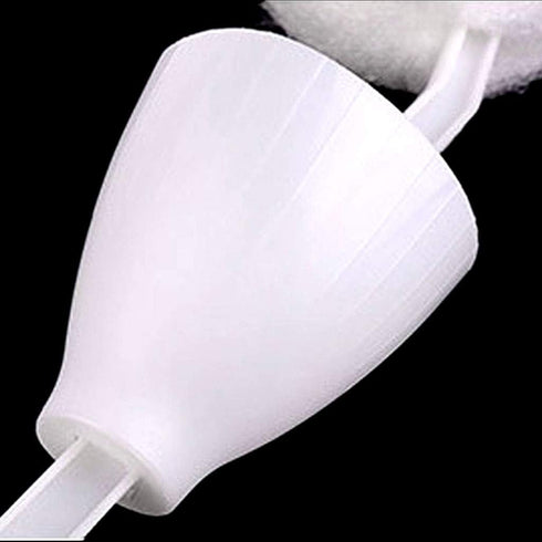 Multifunction Squeeze Water Cotton-Type Toilet Cleaning Brush - Soft Bristle Home Toilet Brush with Holder